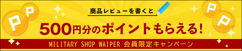 レビュー投稿で500円分のポイント